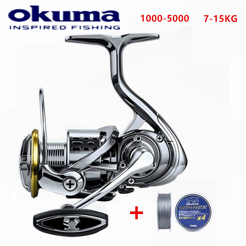 Abu Garcia Reel Max - โอคุมะ รอกตกปลาโลหะทั้งหมด ป้องกันสนิม ลื่นไหล ระบบเบรค 5.5:1
