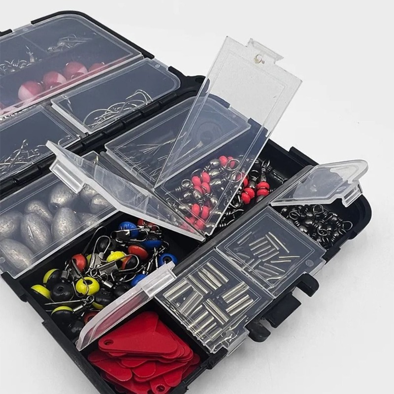 ชุดอุปกรณ์ตกปลาแบบลอยน้ำ 1 ชุด - Fishing Hook Box บทวิจารณ์และราคา