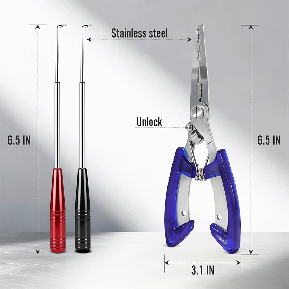 T34C เครื่องมือถอดเบ็ดตกปลาและ - Fishing Hook Stainless Steel บทวิจารณ์และราคา