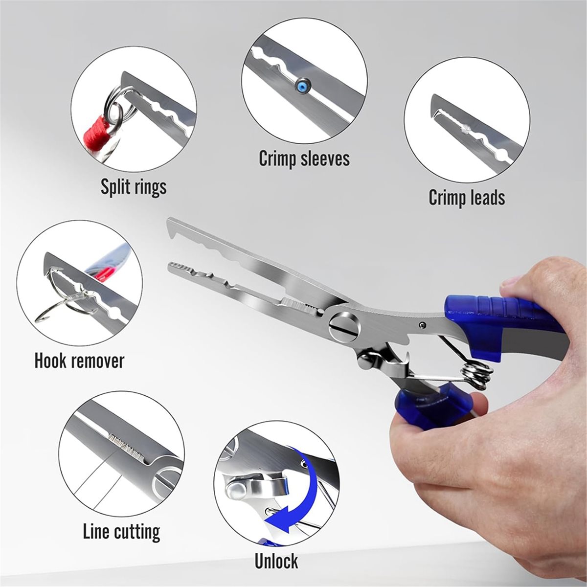 T34C เครื่องมือถอดเบ็ดตกปลาและ - Fishing Hook Stainless Steel บทวิจารณ์และราคา