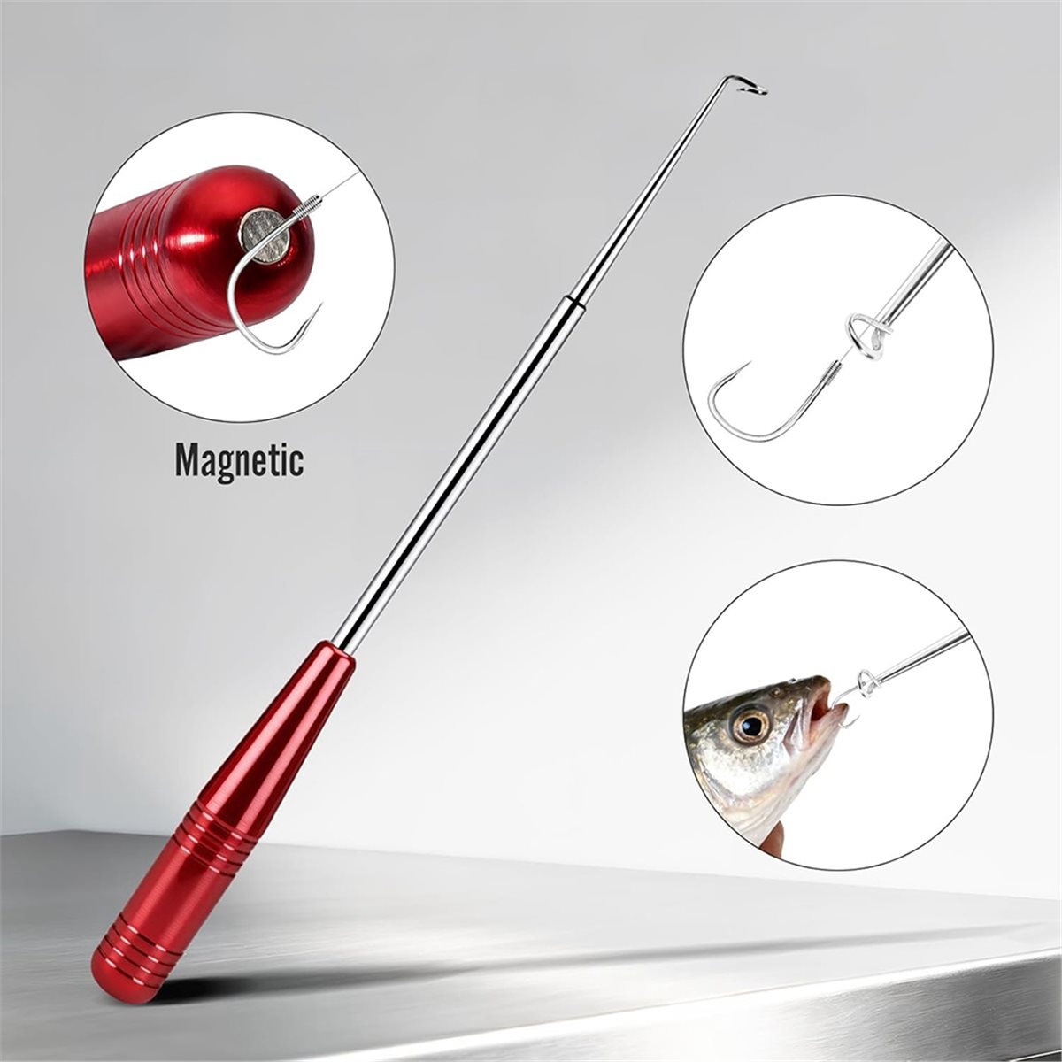 T34C เครื่องมือถอดเบ็ดตกปลาและ - Fishing Hook Stainless Steel บทวิจารณ์และราคา