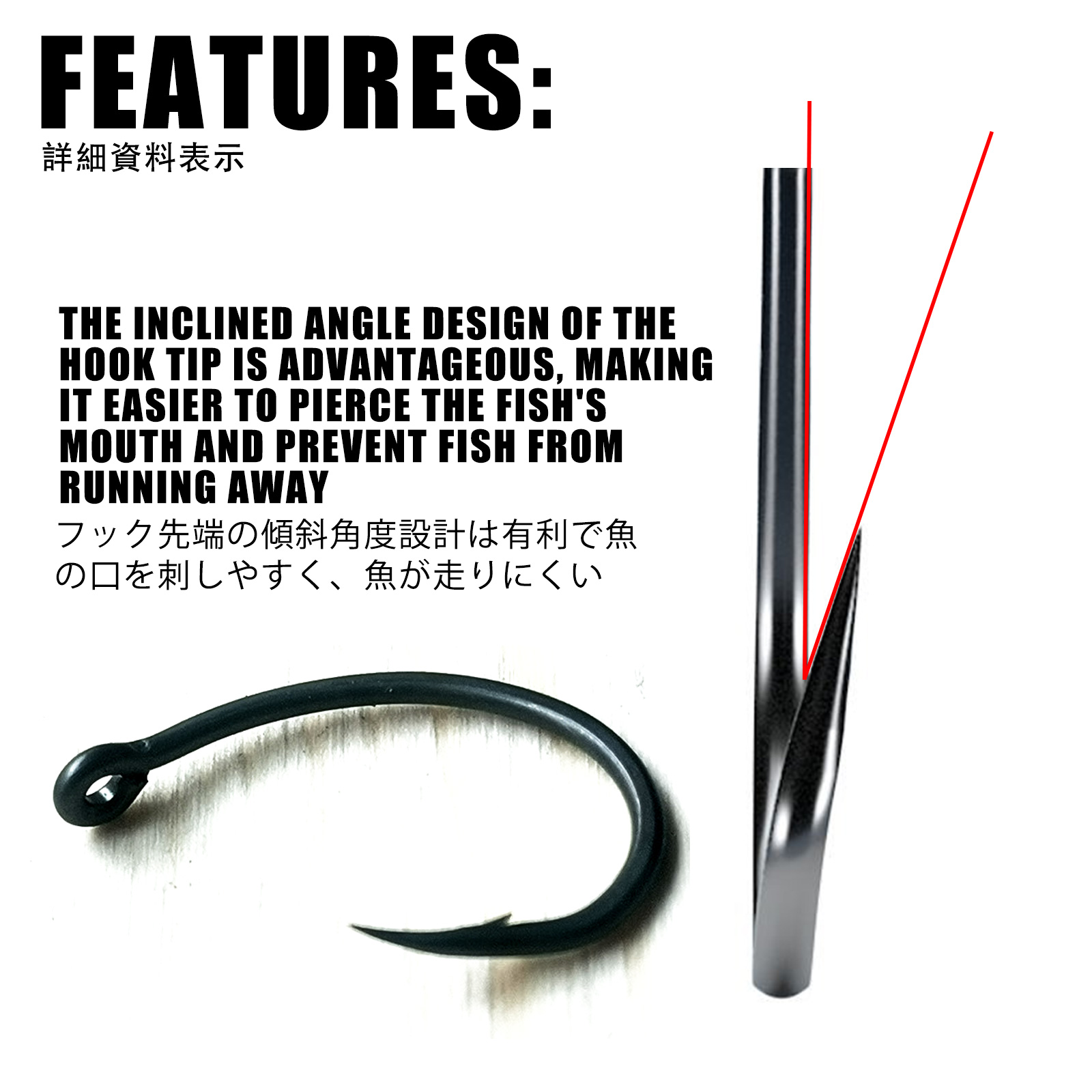 50pcs ปลาคาร์พตะขอตกปลาเคลือบ  - Fishing Hook Circle บทวิจารณ์และราคา