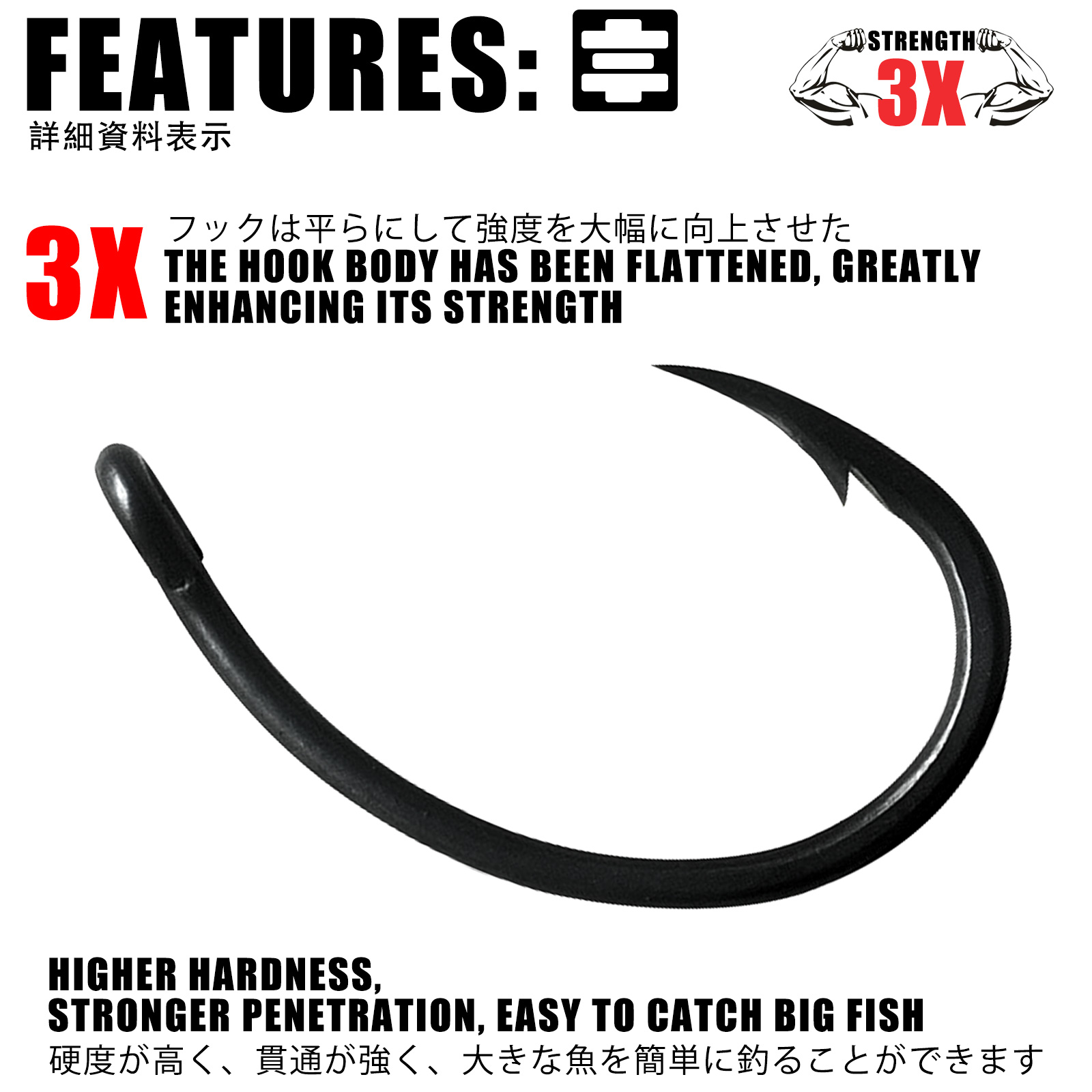 50pcs ปลาคาร์พตะขอตกปลาเคลือบ  - Fishing Hook Circle บทวิจารณ์และราคา