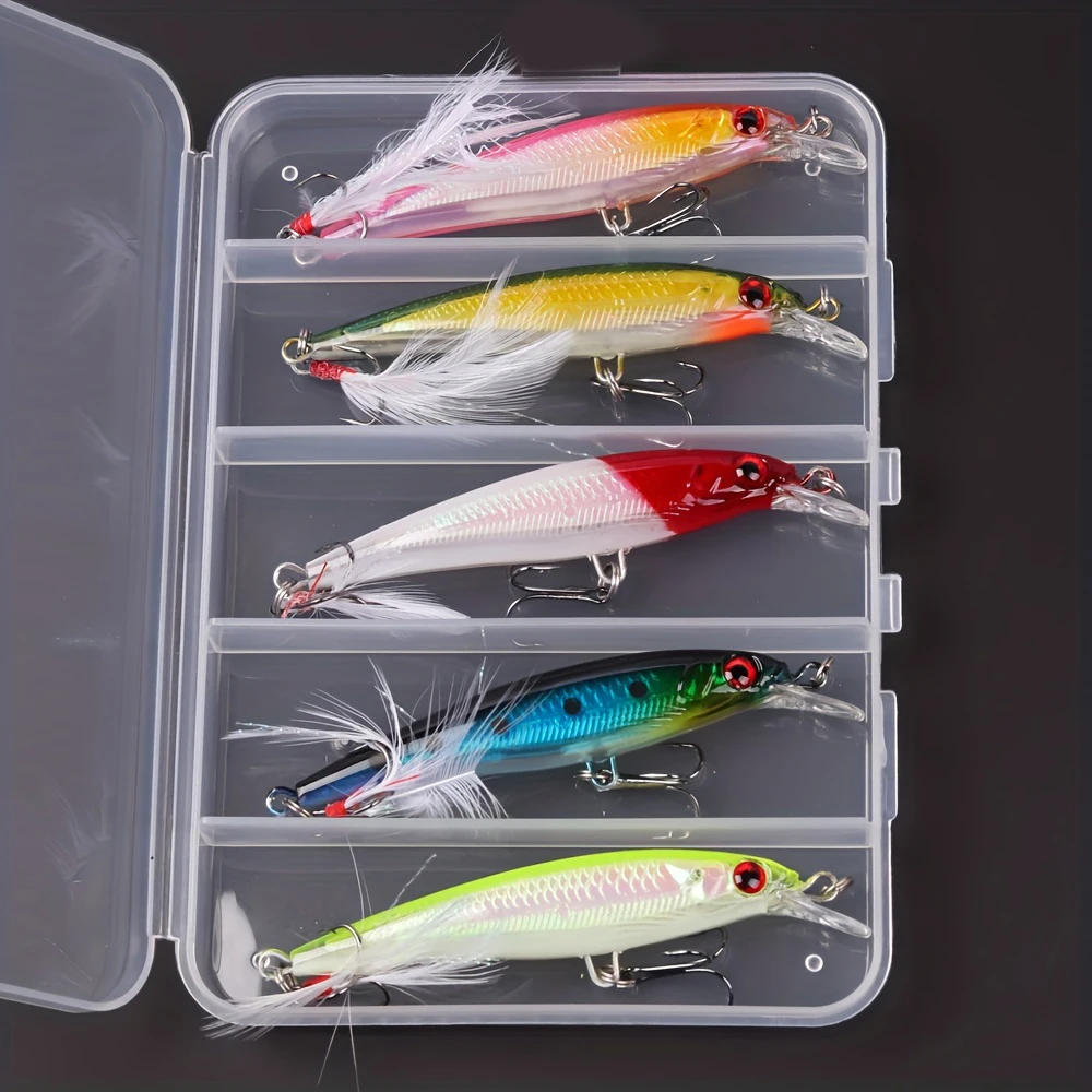 5ชิ้น/กล่อง3D เลเซอร์ Bionic E - Fishing Hook บทวิจารณ์และราคา