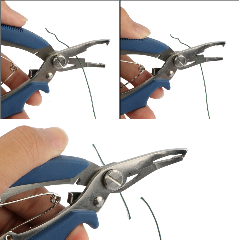 คีมตกปลาแบบพกพาทำจากสแตนเลส -  - Fishing Hook Stainless Steel บทวิจารณ์และราคา