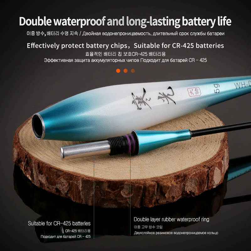 1ชิ้นใหญ่นำน้ำหนักเบาเซ็นเซอร์ - Fishing Hook Size บทวิจารณ์และราคา